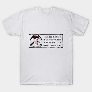 My Name Is Not Toots! Rockhound, Fossil Girl, Geologist, Paleontologist T-Shirt